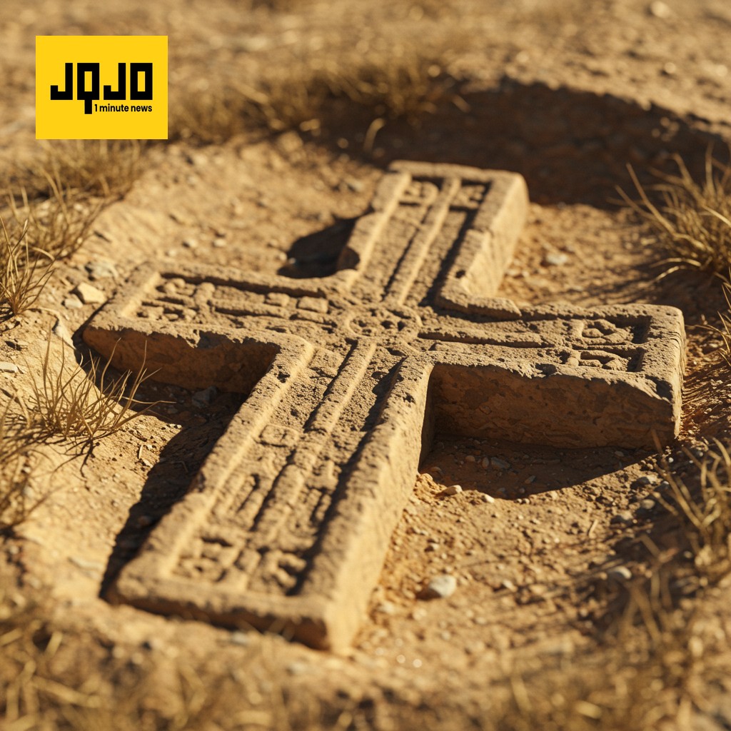 UAE Unearths 1400-Year-Old Cross: Shocking Monastery Secret Revealed?