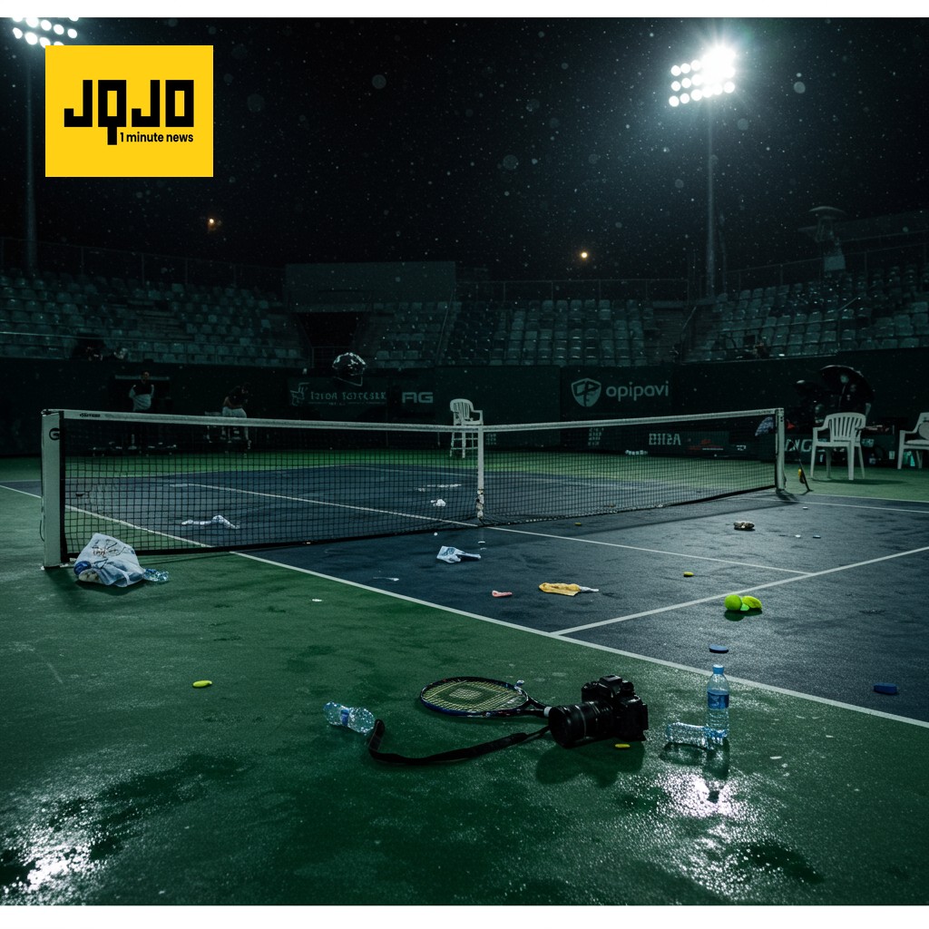 امریکی اوپن میں فوٹوگرافر کی مداخلت سے افراتفری