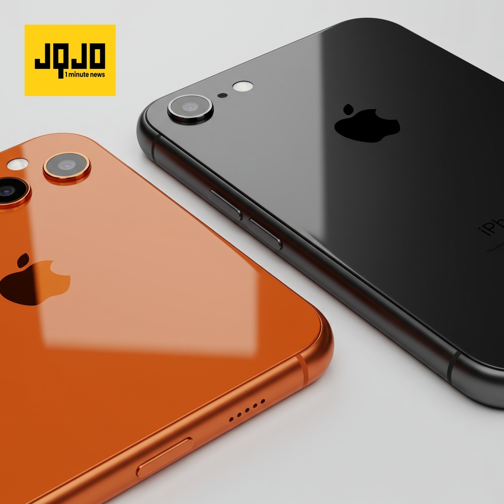 Nouvelles couleurs pour les iPhone 17 Pro et Air : orange et bleu clair