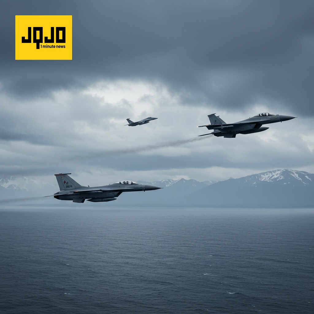 Aviones espía rusos interceptados cerca de Alaska
