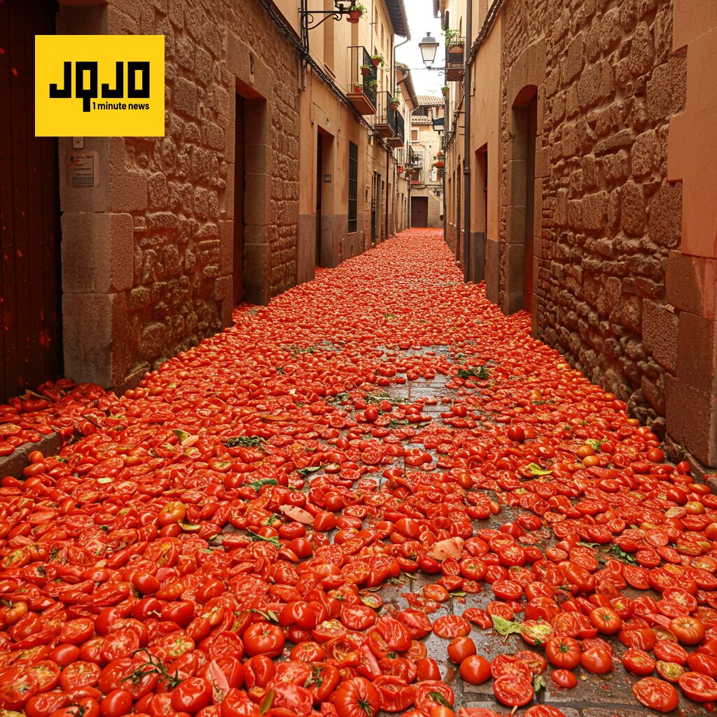 La Tomatina: Batalla épica de tomates en Buñol