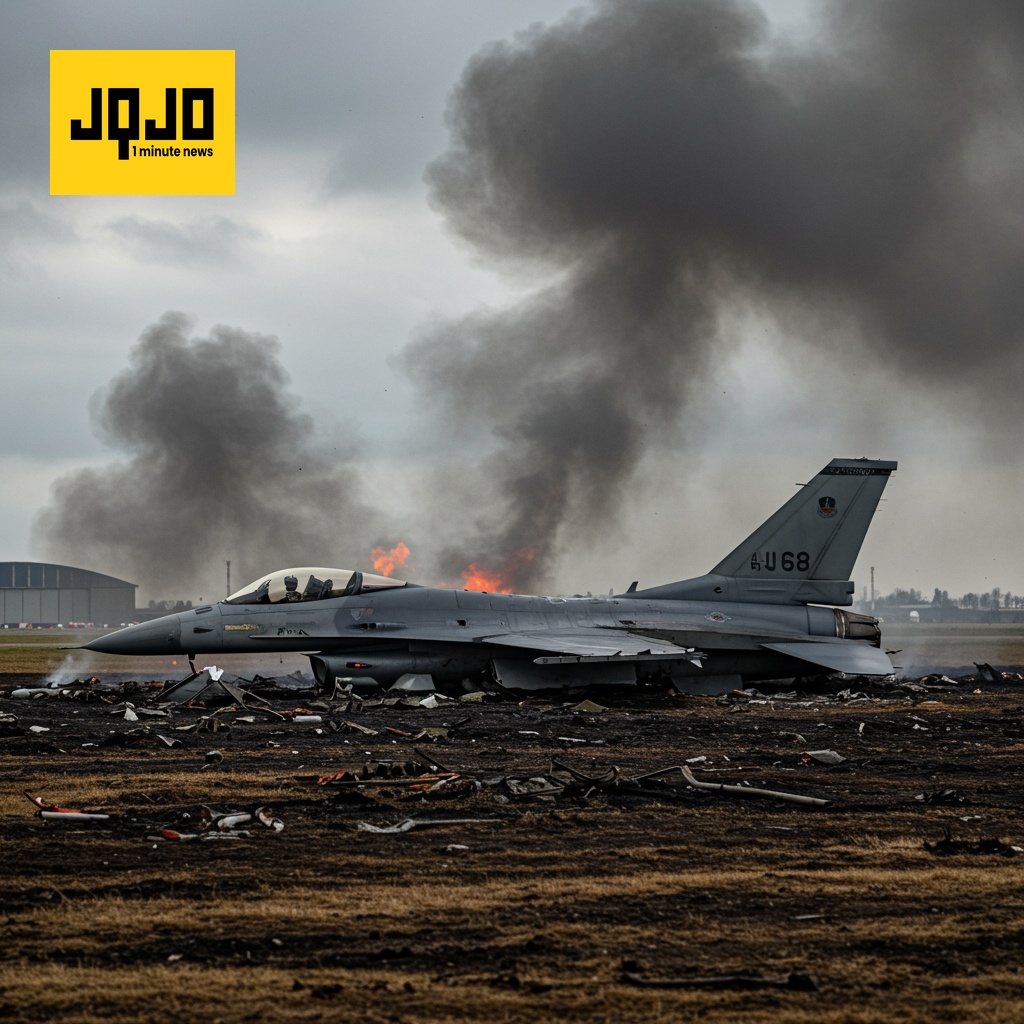 Pilot Died? F-16 Crash Cancels Airshow!