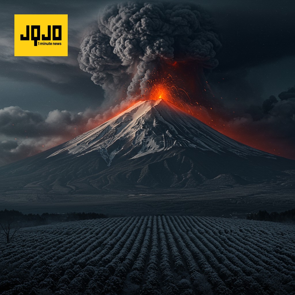 Simulation d'éruption du Mont Fuji: Tokyo sous les cendres