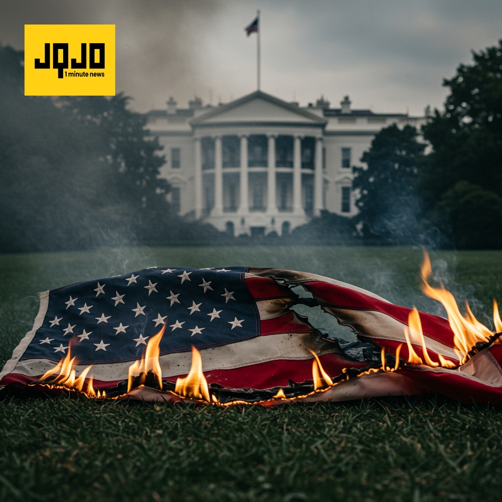 Veteran Burned Flag? Jail Time Looms!