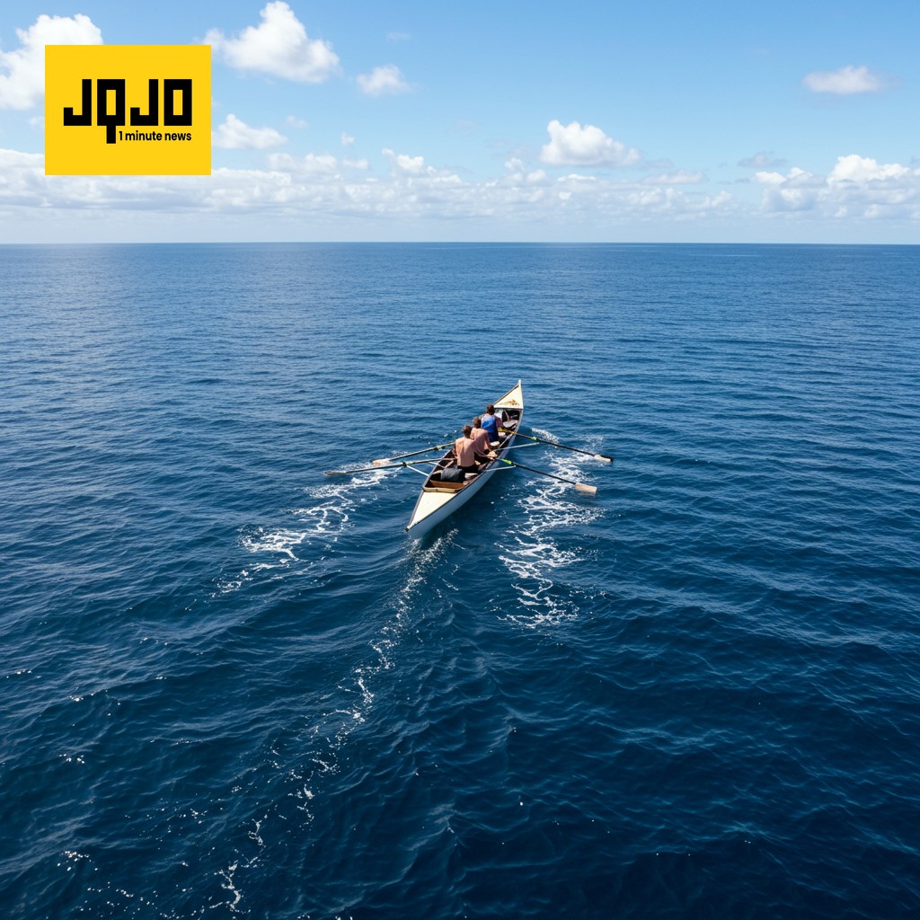 Des frères écossais battent le record de traversée du Pacifique à la rame