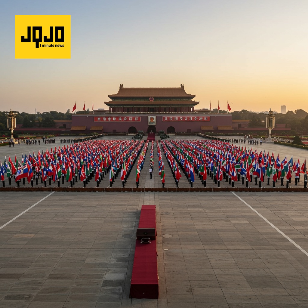 China celebra cumbre de la OCS y desfile militar, mostrando sus ambiciones globales