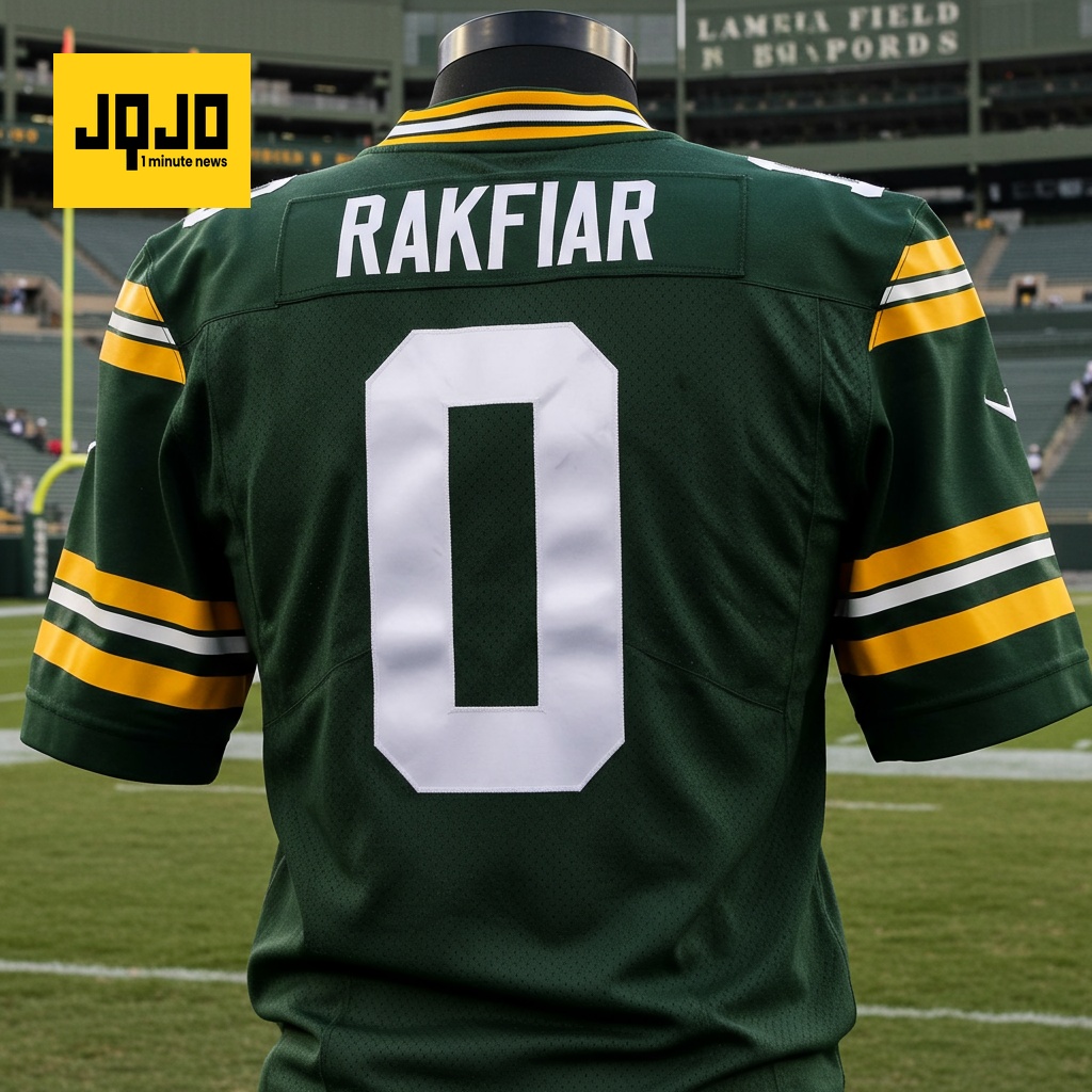 Nouveaux numéros de maillots pour les Packers