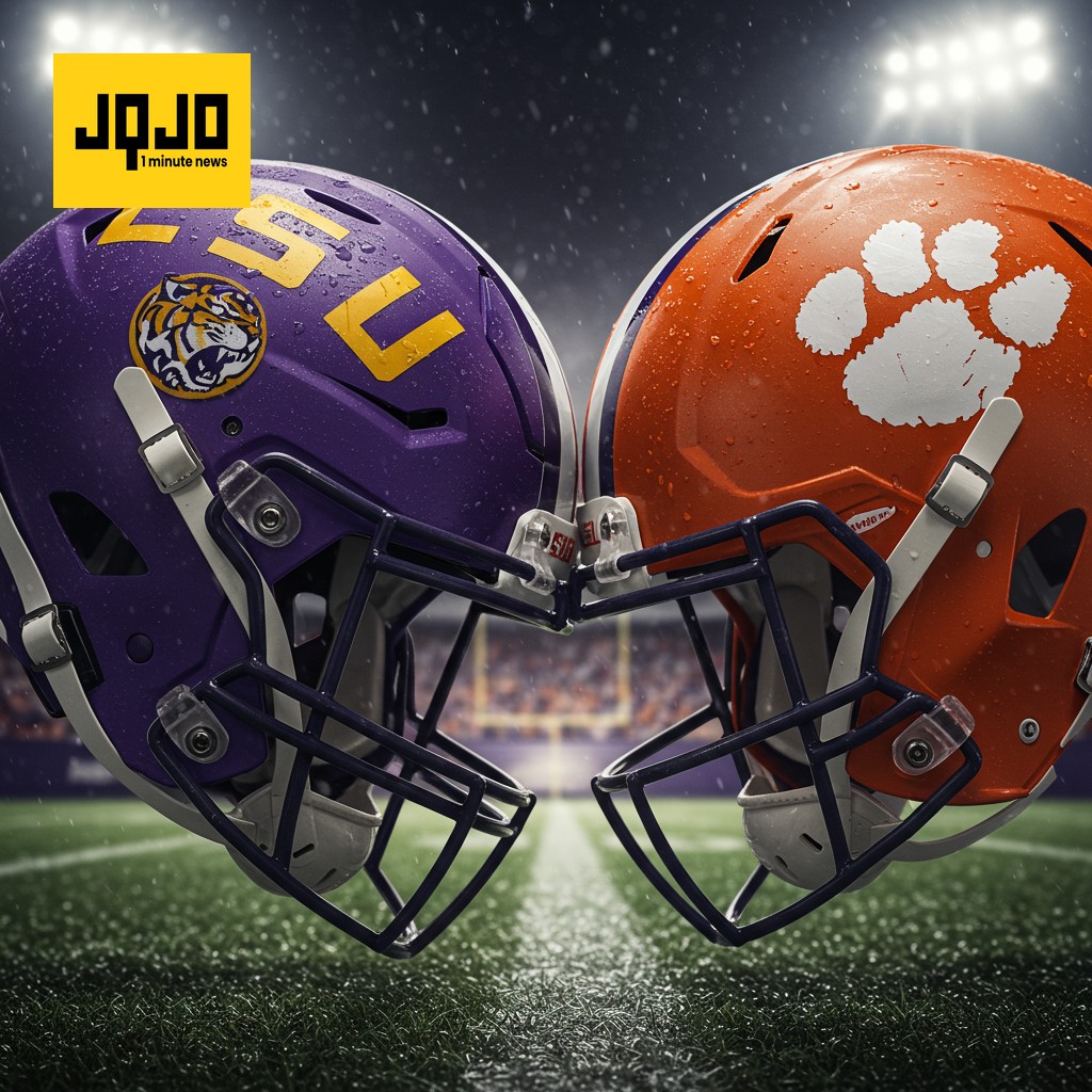 LSU triomphe sur Clemson dans un match palpitant