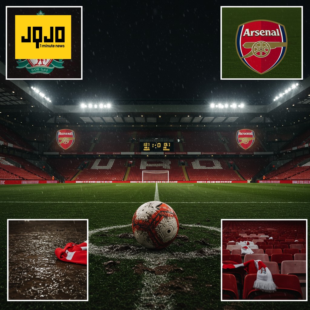 Liverpool vs Arsenal : Match serré et blessure précoce pour Saliba