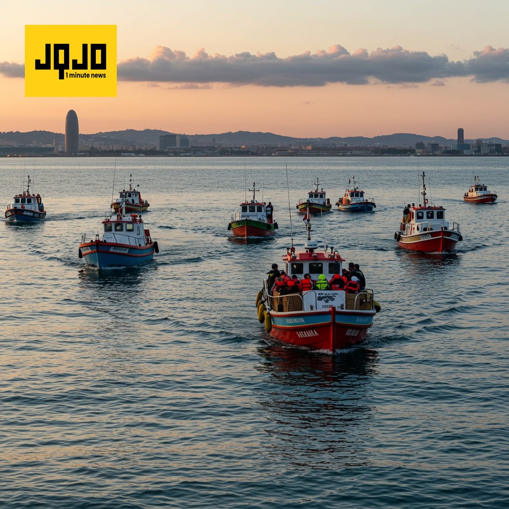 Flotilla con activistas rumbo a Gaza desafía el bloqueo israelí