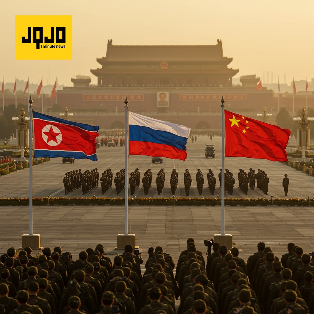 Kim Jong Un se une a Xi y Putin en desfile militar en Pekín