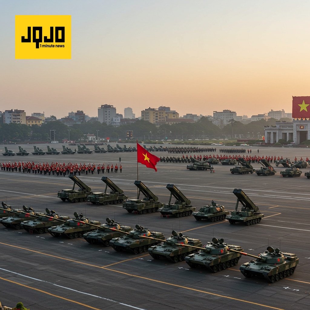 Vietnam celebra su 80º aniversario con un gran desfile militar
