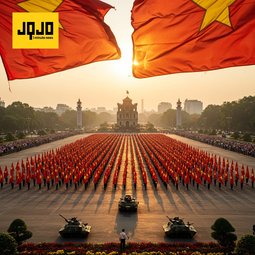 Vietnam celebra 80 años de independencia con desfile militar