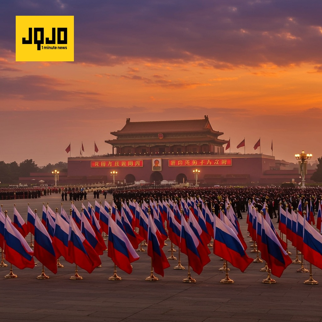 Putin y Xi refuerzan lazos en medio de desfile militar chino