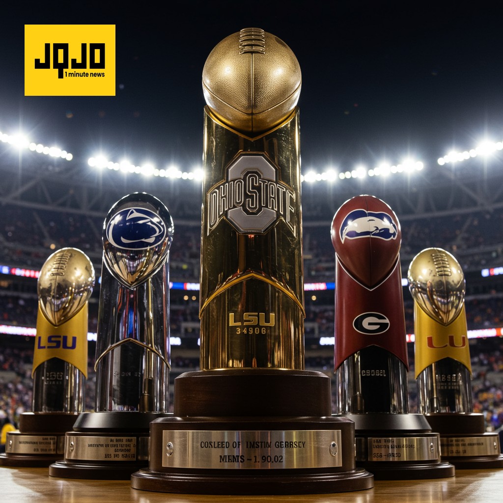 Ohio State en tête du classement AP Top 25, Alabama chute