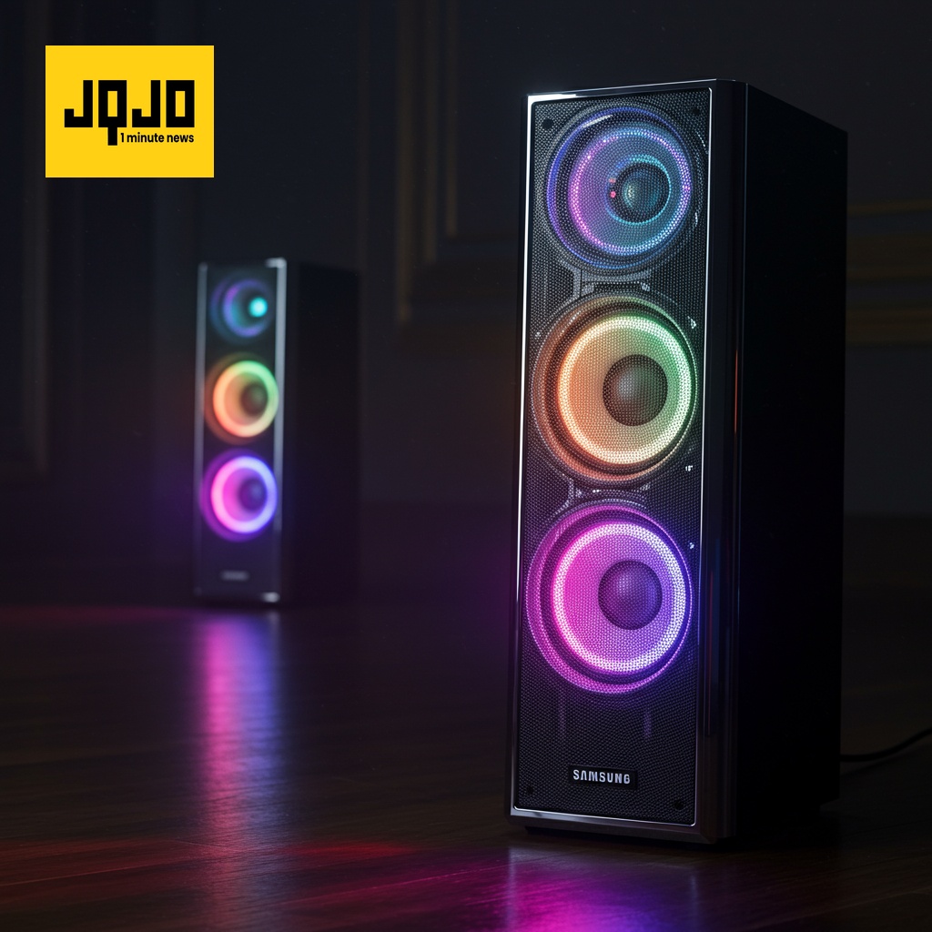 Samsung announces a pair of flashy new party speakers