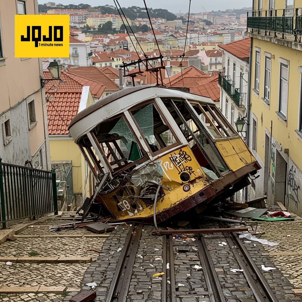 Descarrilamiento de funicular en Lisboa deja al menos 15 muertos