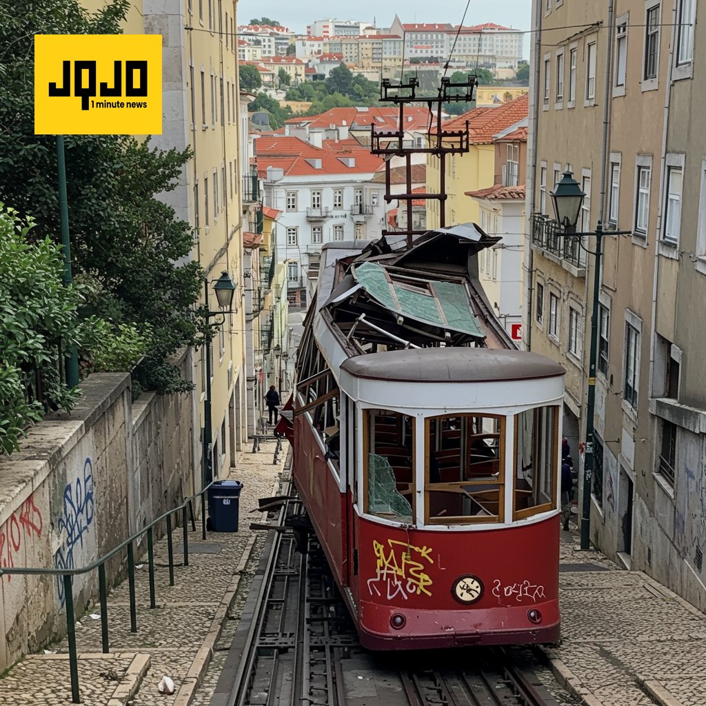 Landmark streetcar in Lisbon derails, killing 15 people