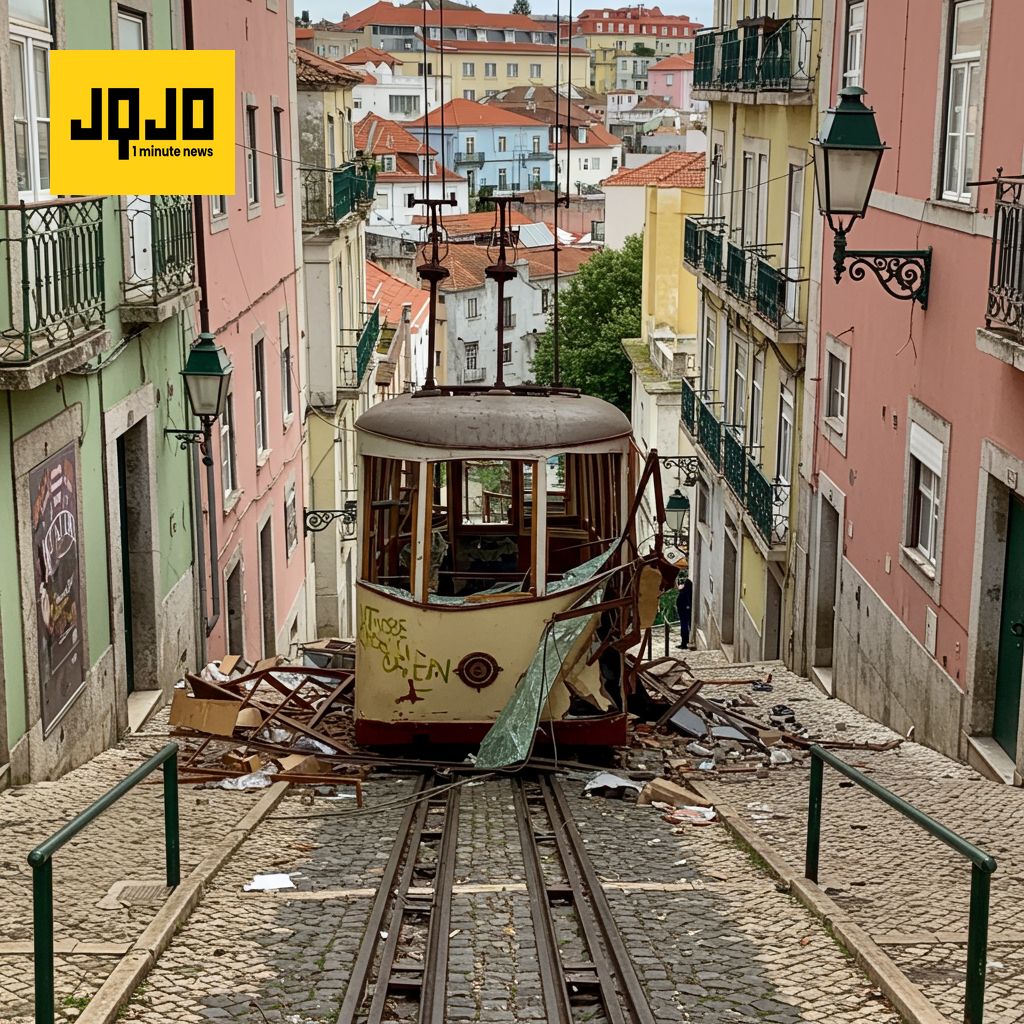 Descarrilamiento de funicular en Lisboa deja 17 muertos