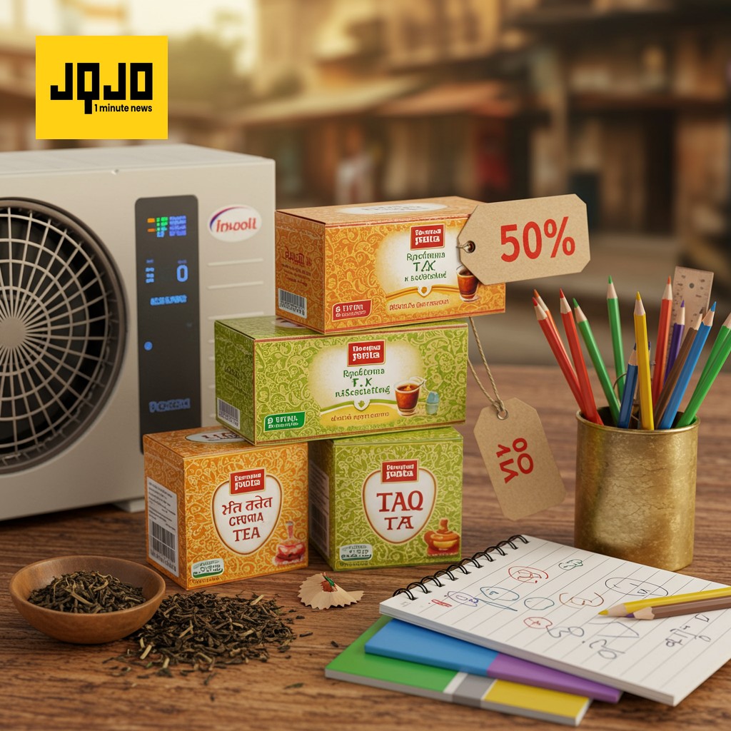 India makes ACs, tea, school supplies cheaper to mitigate shock of US tariffs