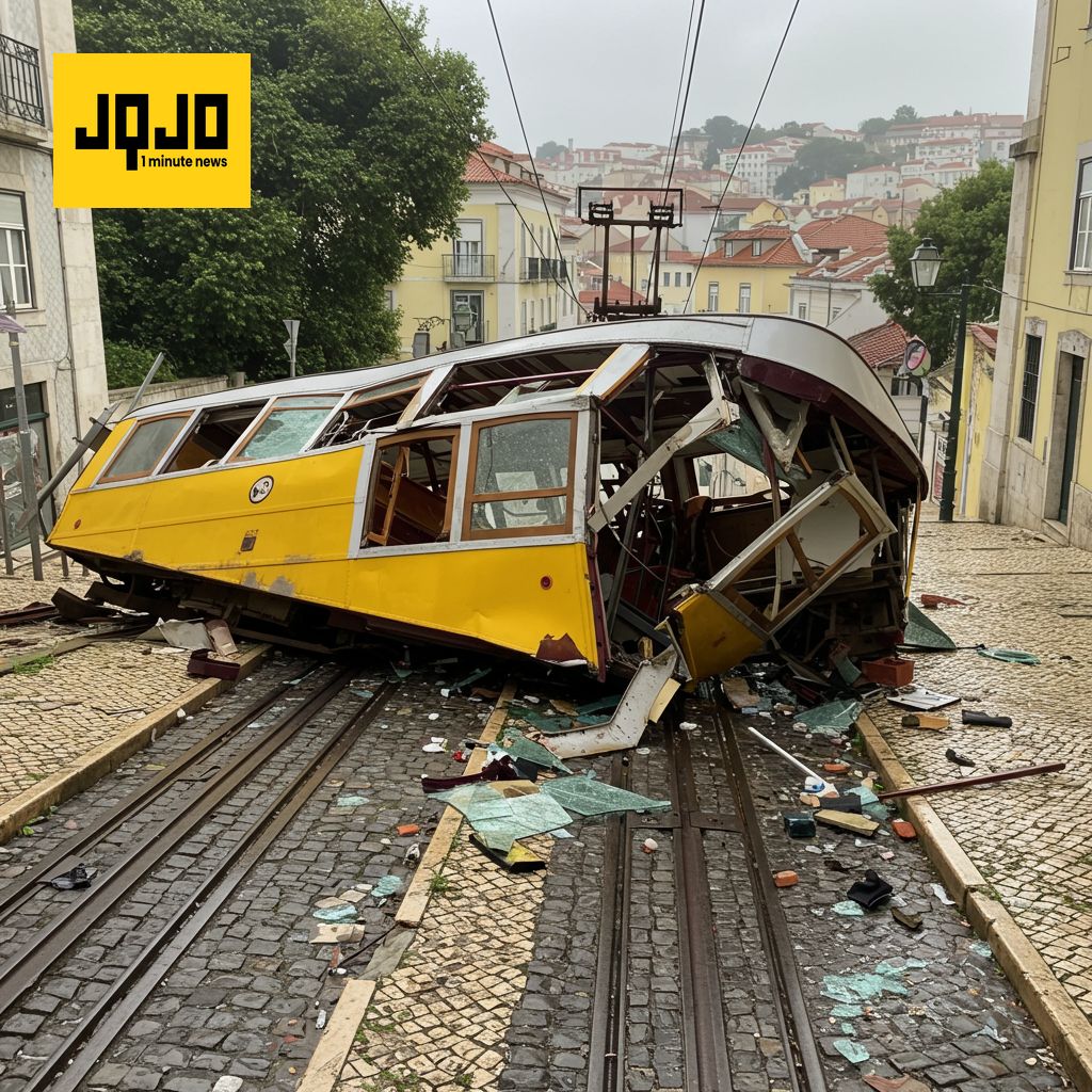 Accidente de funicular en Lisboa deja 16 muertos