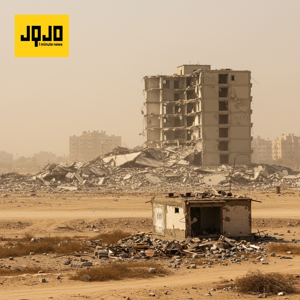 Ataque israelí destruye torre en Gaza, causando numerosas bajas