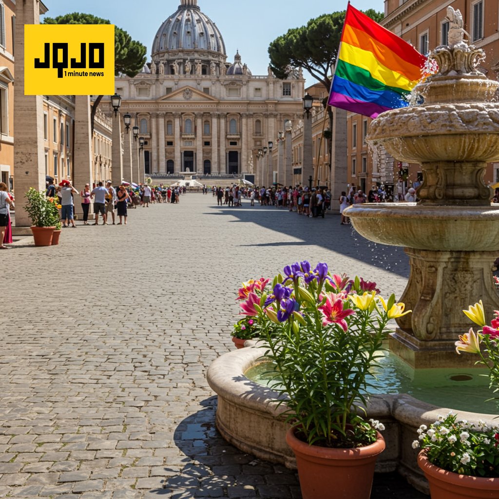 रोम में LGBTQ+ कैथोलिकों की तीर्थयात्रा: बढ़ती स्वीकृति का जश्न