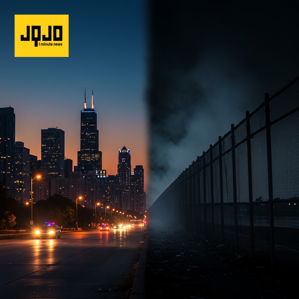 ट्रम्प की धमकी से शिकागो में तनाव बढ़ा