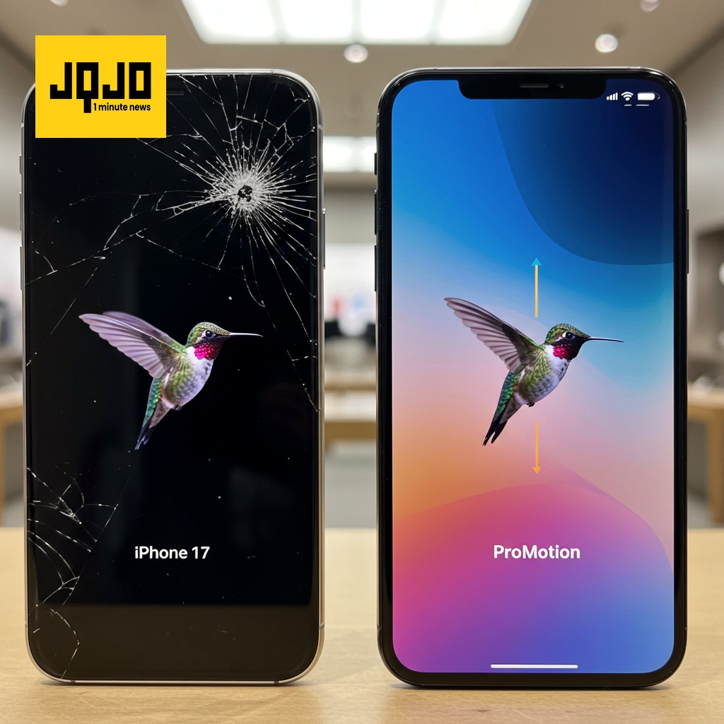 Les iPhone 17 de 2025 auront tous des écrans ProMotion 120Hz