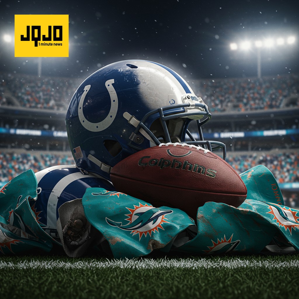 Victoire écrasante des Colts contre les Dolphins