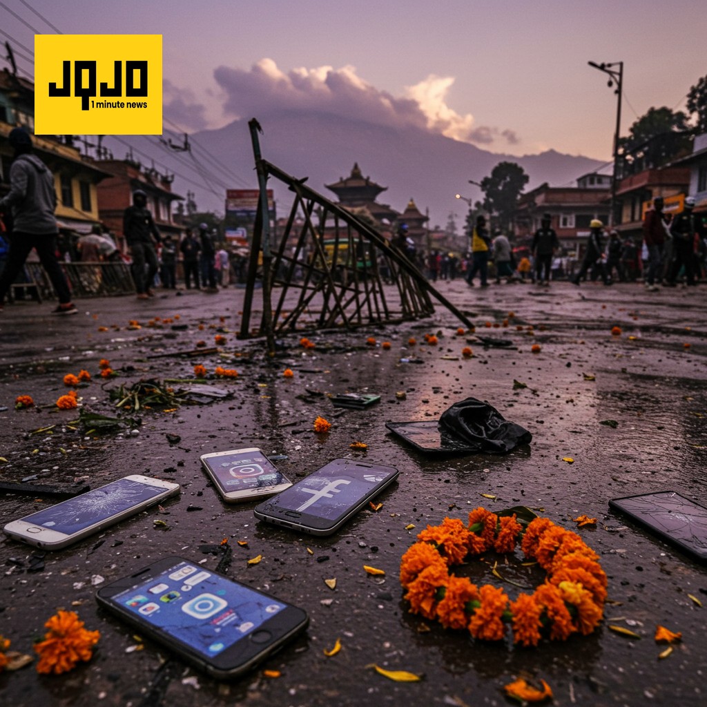 नेपाल में सोशल मीडिया प्रतिबंध विरोध में 19 प्रदर्शनकारी मारे गए