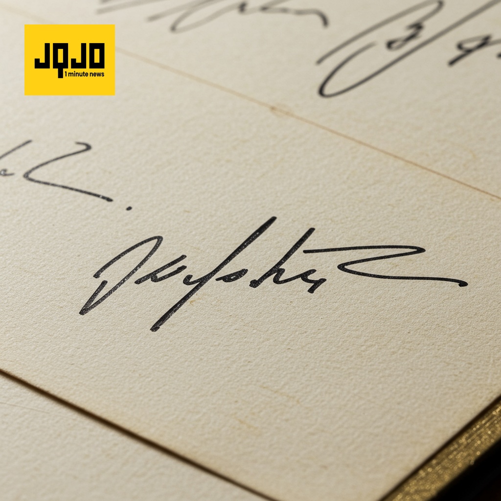 Trump Signature Scrutiny in Epstein Book