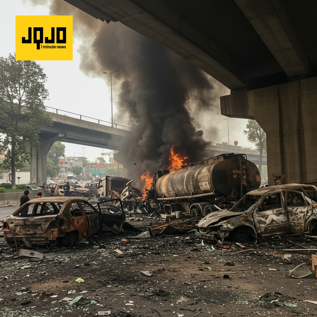Mexico City Gas Tanker Explosion Kills Three