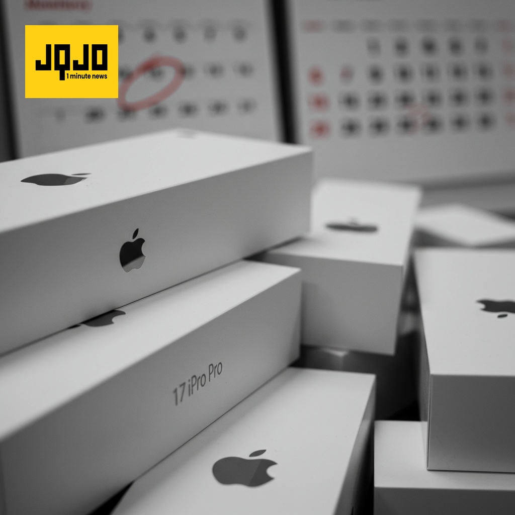 Délais de livraison pour les iPhone 17