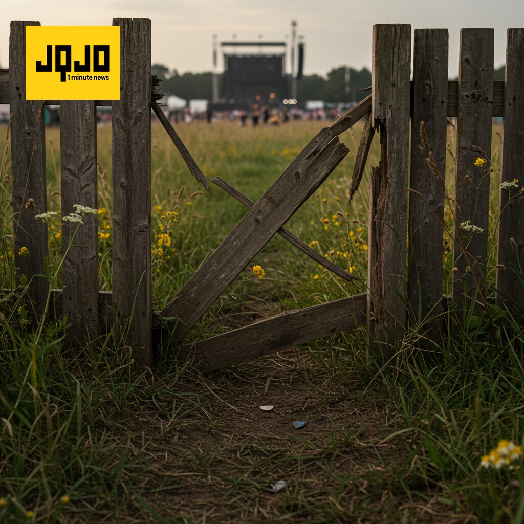 زچ برین اور گیون ایڈکاک کا فیسٹیول میں جھگڑا