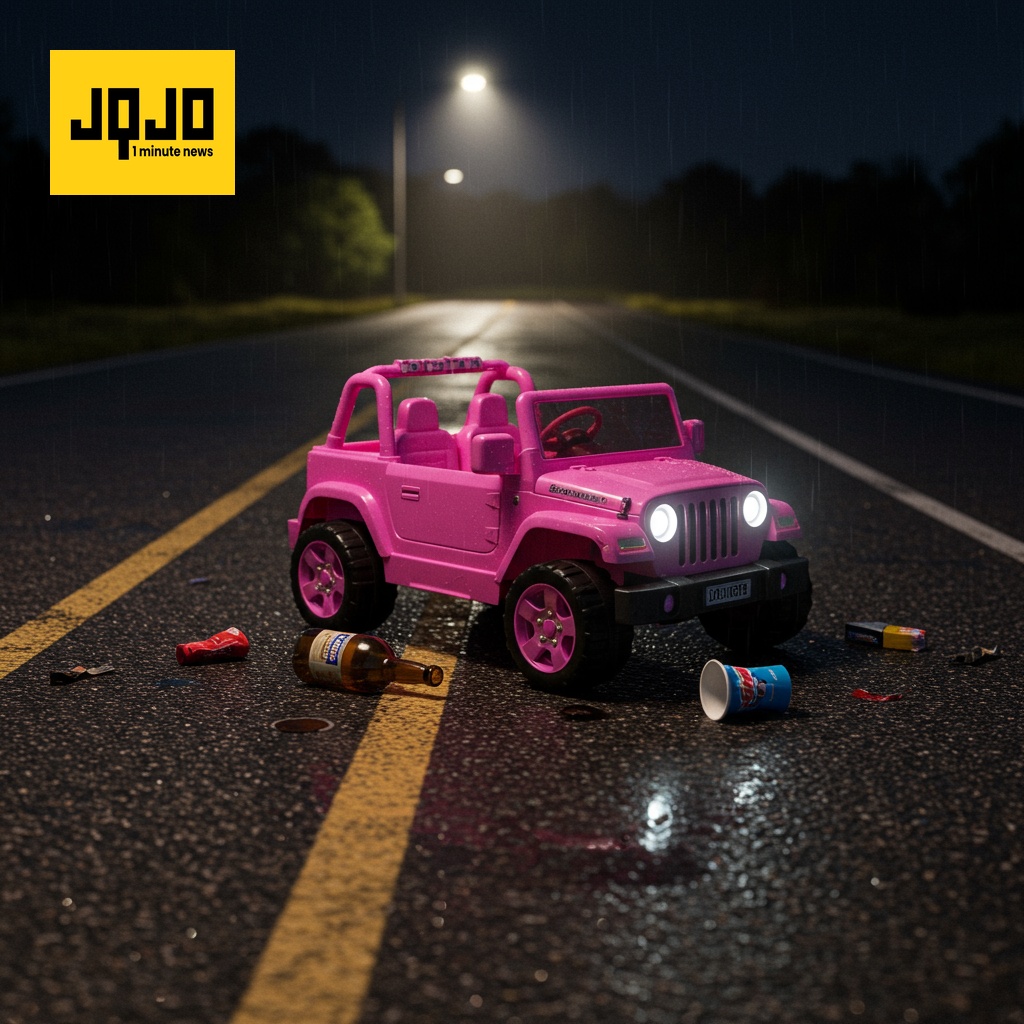 Drunk Driver Arrested in Barbie Jeep