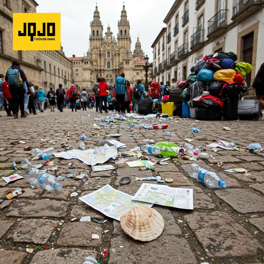 Santiago de Compostela lucha contra el exceso de turismo