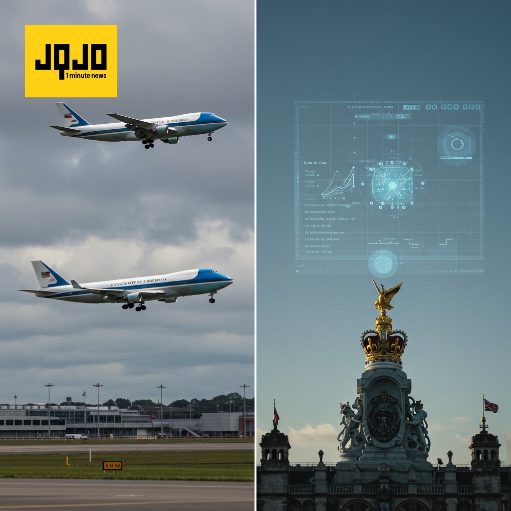 Trump's UK Visit: Tech Deal, Political Tensions