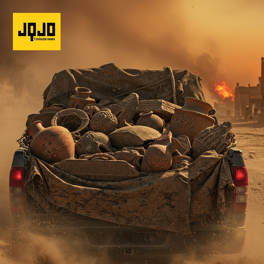 Gaza Artifacts Saved From Airstrike