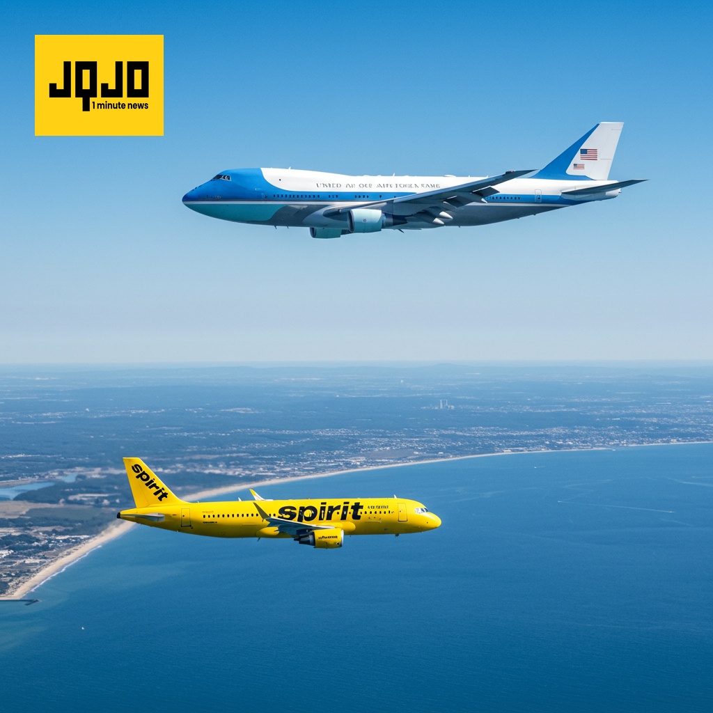 Near Miss: Air Force One, Spirit Flight
