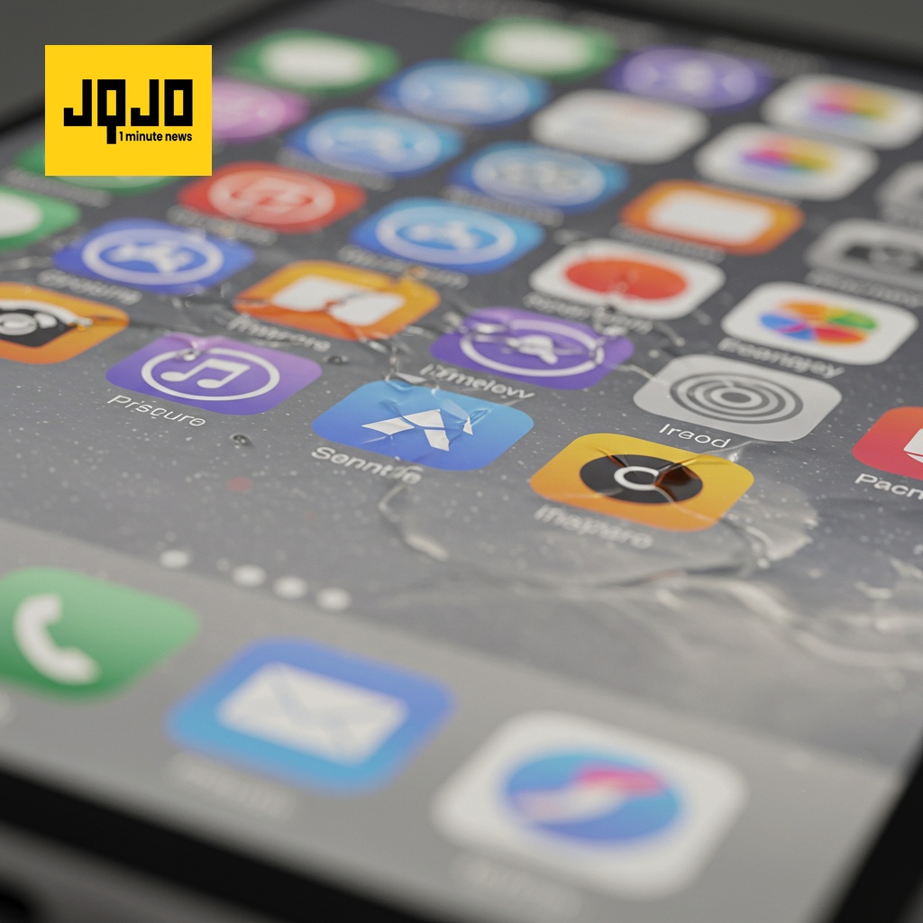 Les icônes d'iOS 26 inclinées causent des vertiges