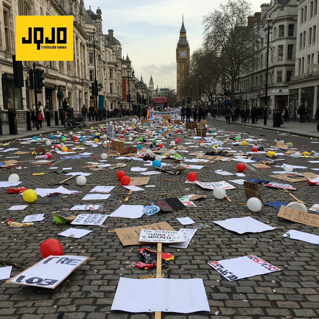 Thousands Protest Trump's UK Visit