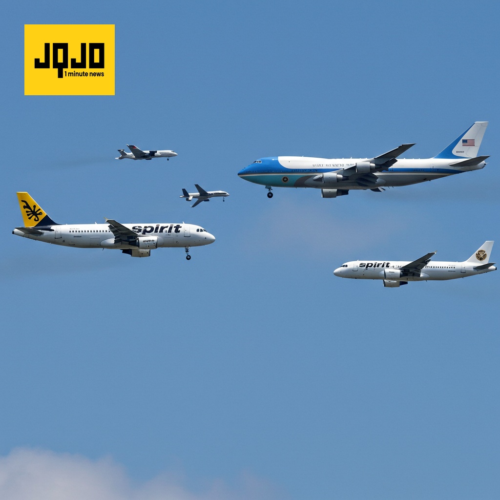 Pilots Admonished for Near Miss with Air Force One