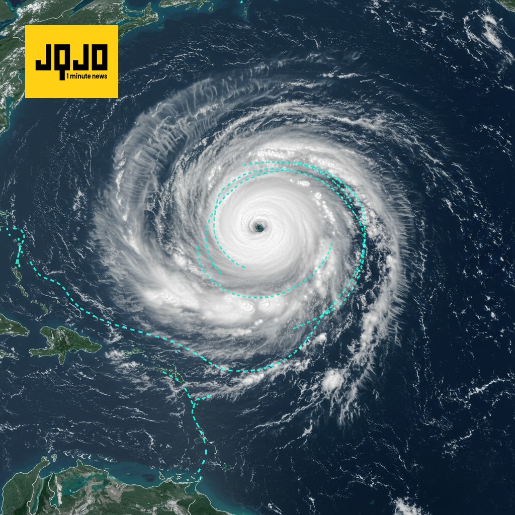 Tropical Storm Gabrielle Forms in Atlantic