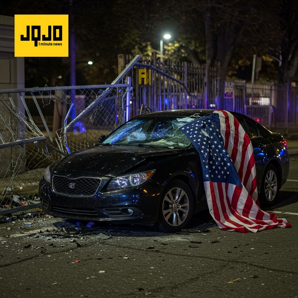 Man Rams Car into FBI Building