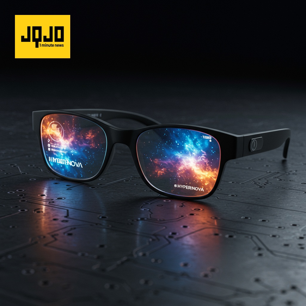 Meta dévoile ses premières lunettes intelligentes "Hypernova"