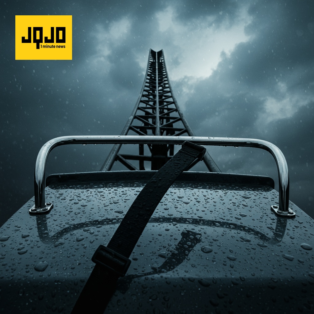 رولر کوسٹر پر مہمان کی موت