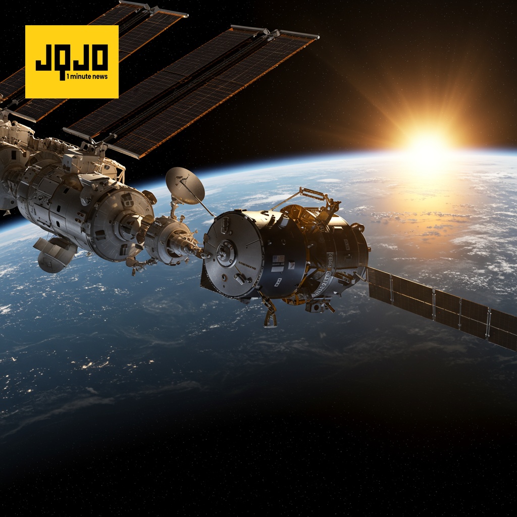 Cygnus XL Cargo Ship Docks at ISS