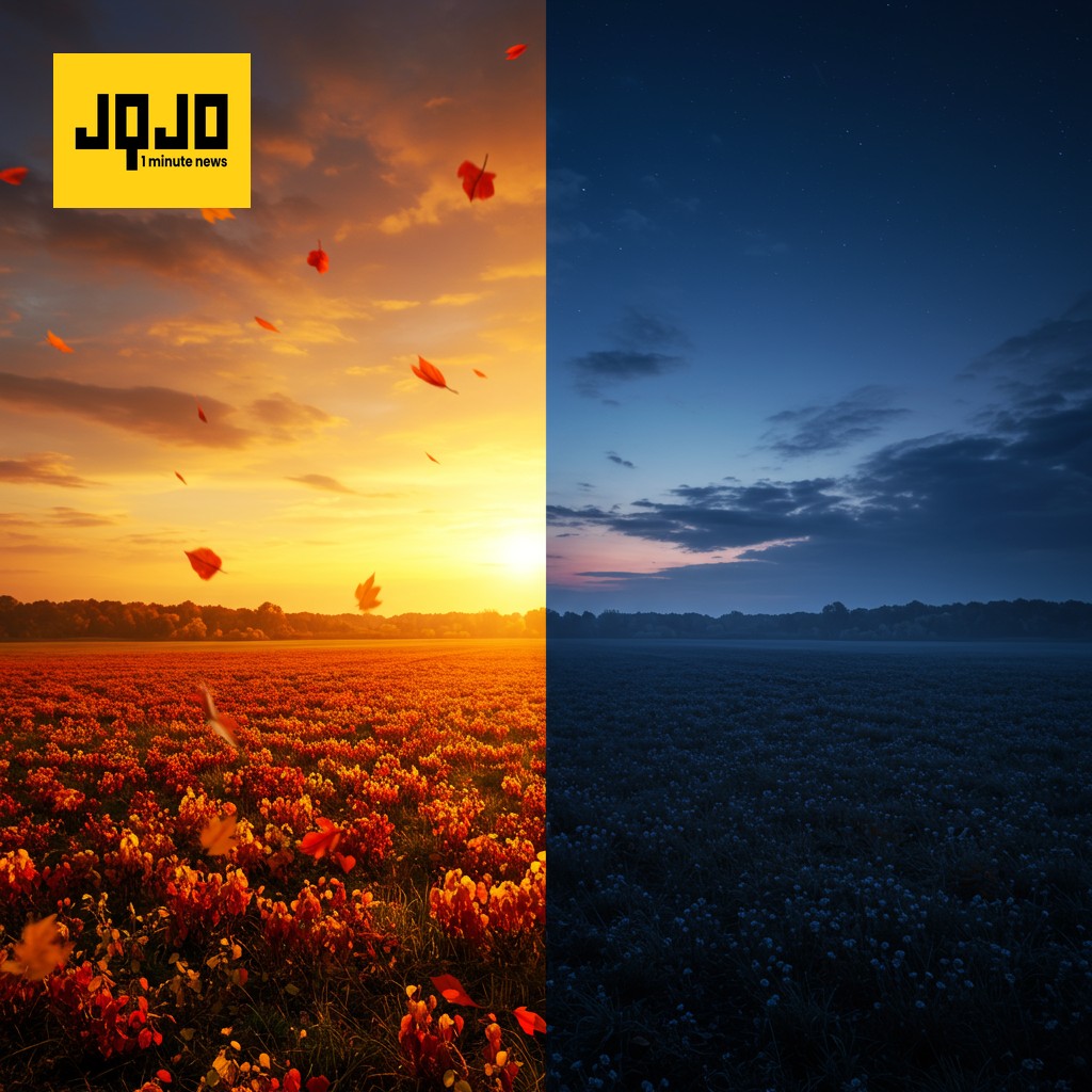 خزاں کا اعتدالِ رات و دن پیر کو