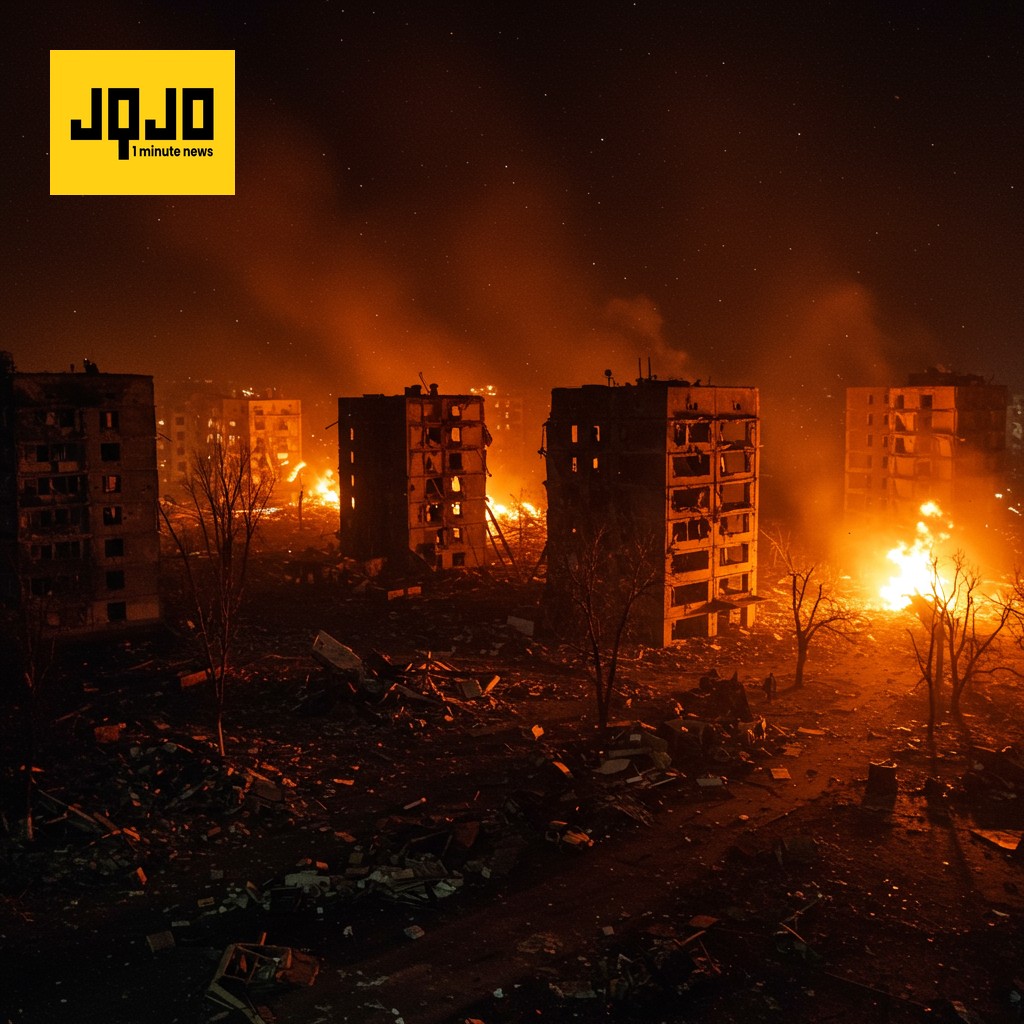 روس کا یوکرین پر وسیع پیمانے پر فضائی حملہ: کئی ہلاک و زخمی